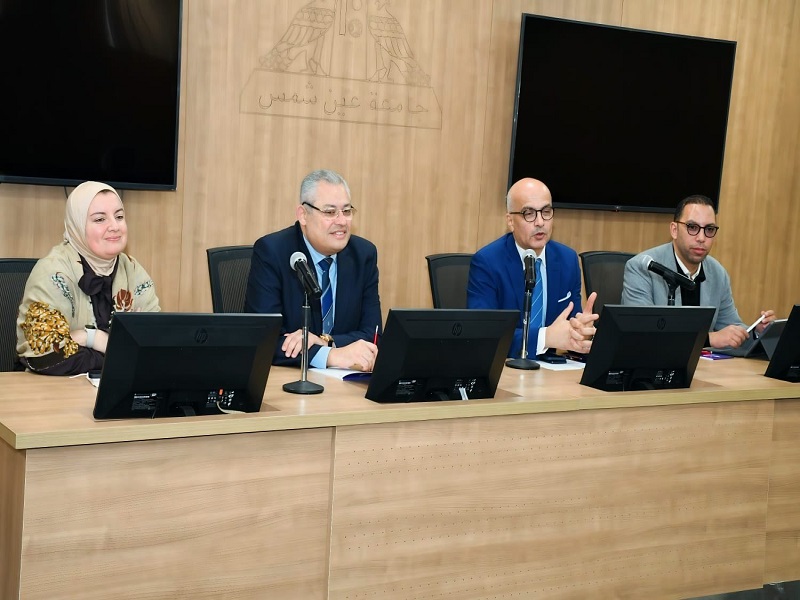 President of Ain Shams University Receives First Batch of Graduates from Harvard University to Discuss Institutional Development