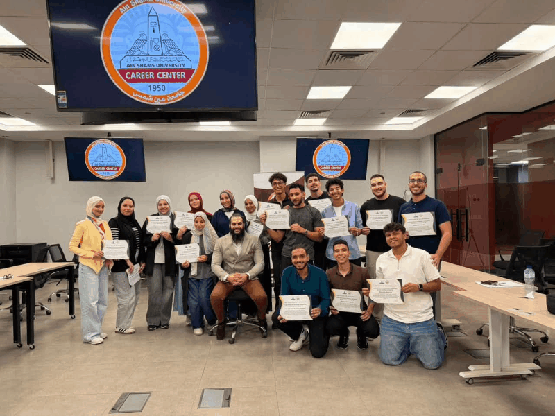 Ain Shams University continues to prepare its students for the labor market through a comprehensive package of training programs and partnerships with leading local and international institutions