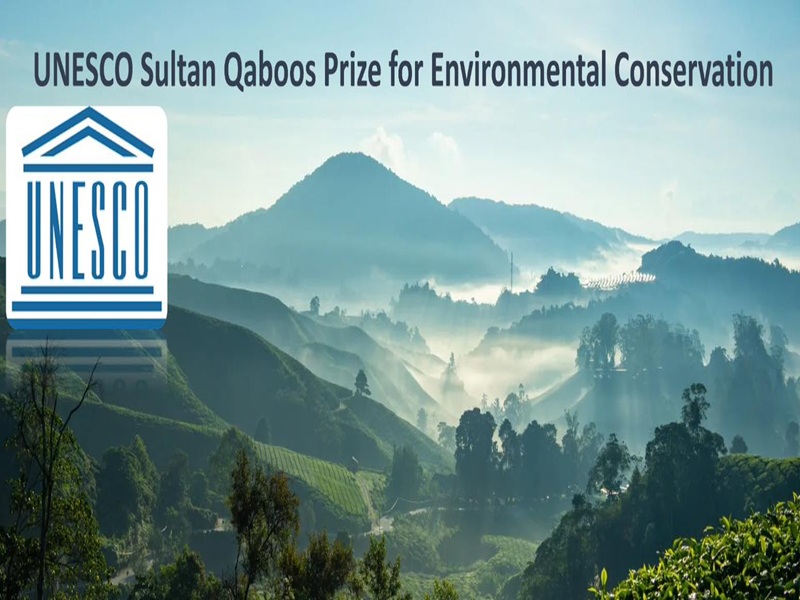 Ain Shams University invites faculty staff to apply for the 2026 UNESCO-Sultan Qaboos Prize for Environmental Conservation