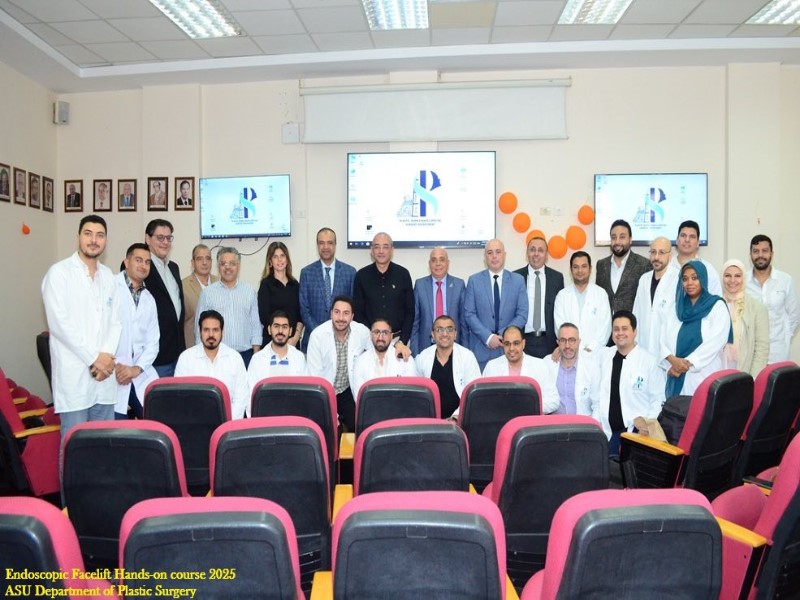 Ain Shams University Hospitals Organize Specialized Training Courses in Plastic Surgery for Physicians from Egypt and Arab Countries