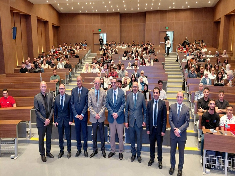 وفد مركز الدراسات والبحوث القضائية بمجلس الدولة يزور كلية الحقوق لبحث سبل التعاون
