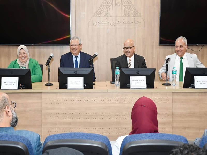 The President of Ain Shams University Honors Students from the Faculties of Engineering and Computer and Information Sciences for Winning International Awards