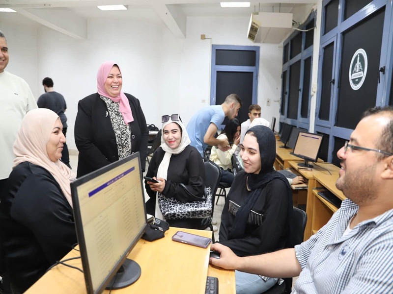 معامل التنسيق الإلكتروني تستقبل 620 طالبًا وطالبة في ثاني أيام المرحلة الثانية لتنسيق القبول بالجامعات 2026/2027