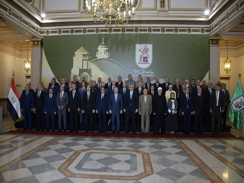 وزير التعليم العالي يترأس اجتماع المجلس الأعلى للجامعات بجامعة القاهرة