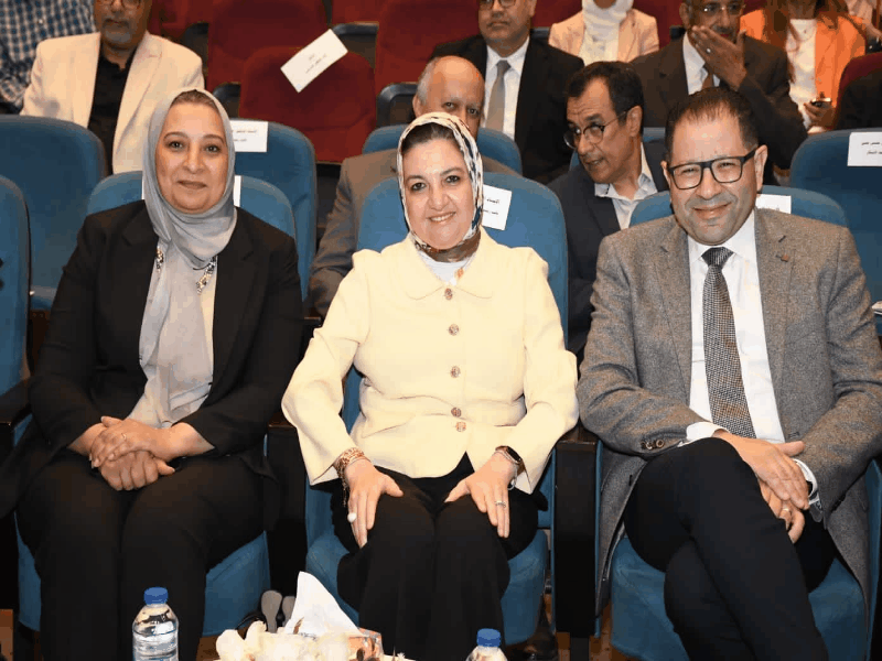 The President of Ain Shams University attends the activities of the Faculty of Engineering’s scientific conference and emphasizes its pivotal role in leading the transition toward a smart university