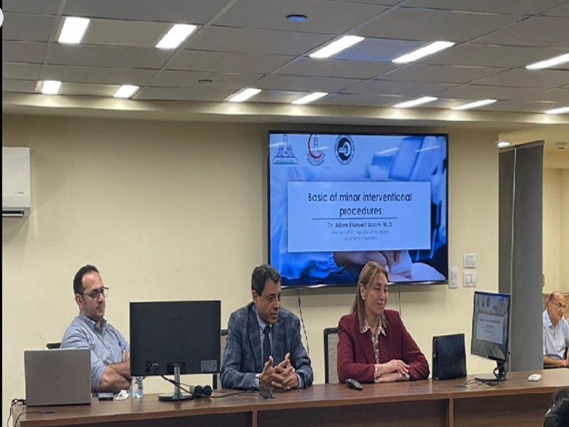 Ain Shams University Enhances Continuing Medical Education by Organizing a Hands-on Program at the Interventional Radiology Unit at the Faculty of Medicine