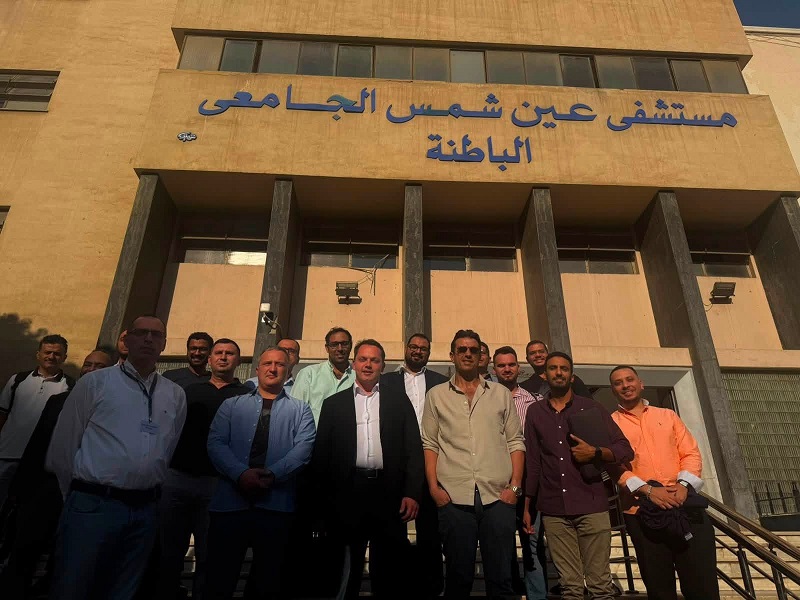 Ain Shams University Hospitals' Stroke Unit Welcomes a Delegation of European Physicians for Hands-On Training in Advanced Stroke Management and Neurointerventional Procedures