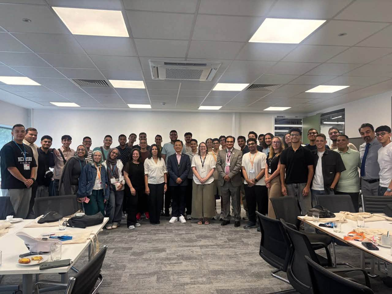 The Launch of Summer Training Program for the  Faculty of Engineering Students at the University of East London