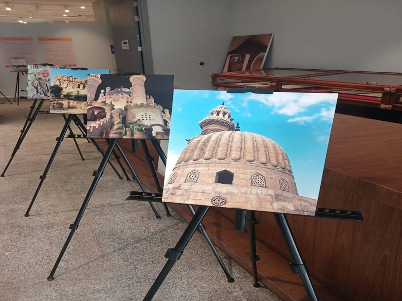 The opening of the heritage art exhibition “Egyptian Heritage Creations” at the Zaffaran Museum