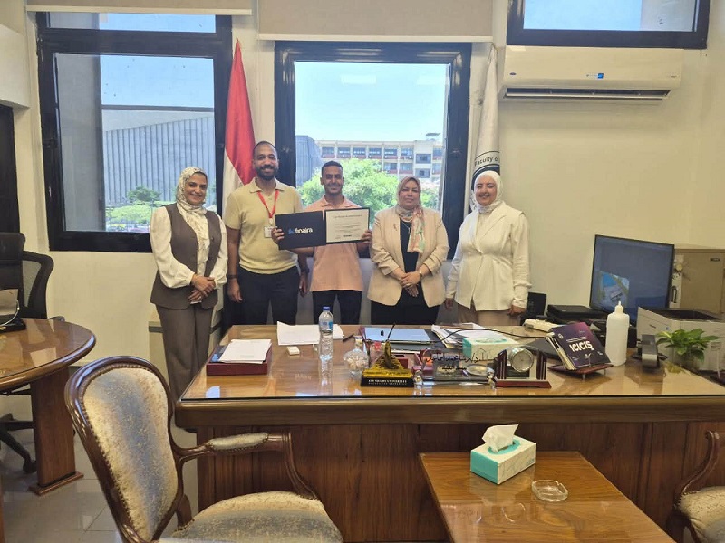 Students from the Faculty of Computer and Information Sciences develop an innovative proxy AI solution for the financial sector and win first place