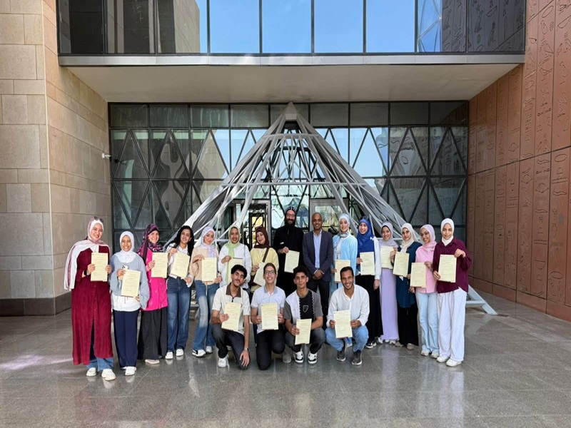 Faculty of Archaeology Innovation Club Concludes Training Course on “Digitization, Digital Manufacturing, and Museum Display”