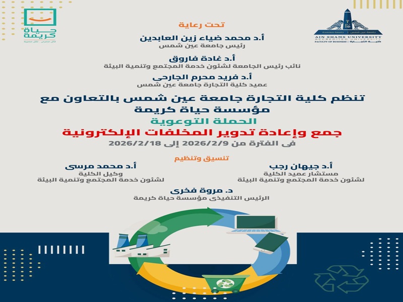 Awareness Campaign for Electronic Waste Collection and Recycling at the Faculty of Business