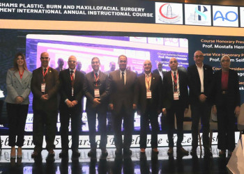 In conjunction with the passage of 65 years since the establishment of the Department of Plastic Surgery at the Faculty of Medicine ... The Vice President of the University inaugurates the 18th Scientific Course of Plastic Surgery