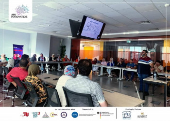 Launching the training camp for the Researchers Track for the Ain Shams Innovates 2023 competition