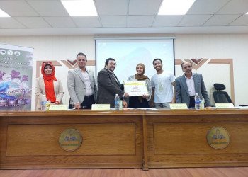 The Faculties of Mass Communication, Agriculture, Science, and Girls win the top places in the Education and Student Sector's competition for awareness films and programs