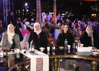 With the attendance of a select group of Ain Shams University graduates, Khan Al-Zaafaran hosted a Ramadan suhoor ceremony for the university's Alumni Association