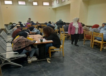 The education sector and students complete support for the national project for literacy eradication under the slogan "A decent life without illiteracy" on Friday and Saturday