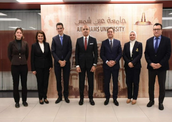 Ain Shams University hosts the French Ambassador to discuss Academic Cooperation