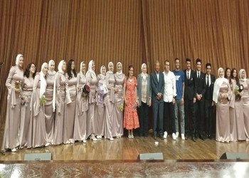 Faculty of Al-Alsun Choir wins first place in the 2023/2024 Grand Music and Choral Competition