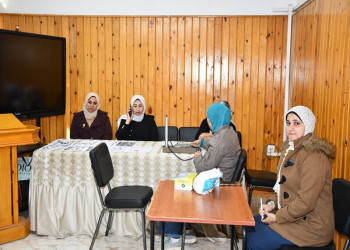 400 beneficiaries...The harvest of a comprehensive development convoy of the Women's Support and Anti-Violence Unit at the Faculty of Girls