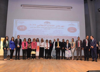 Honoring media experts at the Graduation Projects Festival for the Department of Communication and Media Sciences in the Faculty of Arts